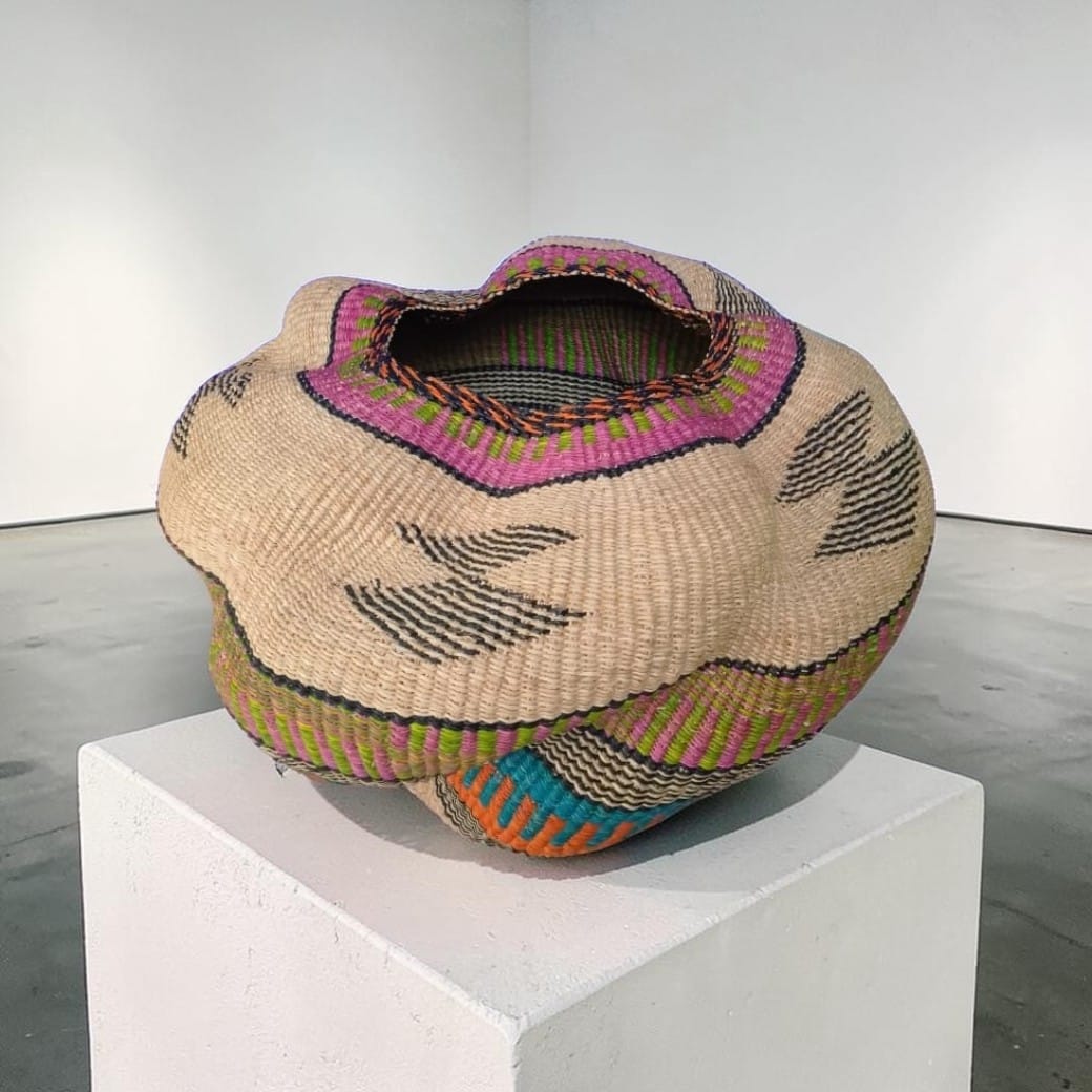 Sculptural Gallery Basket