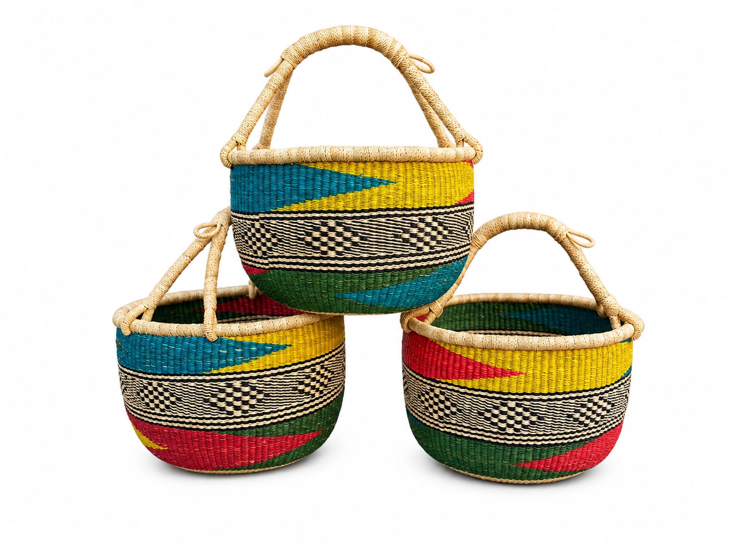 Mini Bolga Basket Set