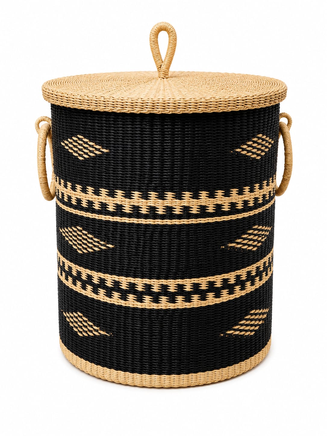Lidded Laundry Hamper