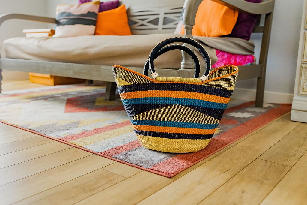 U-Shopper Tote -Multi-color